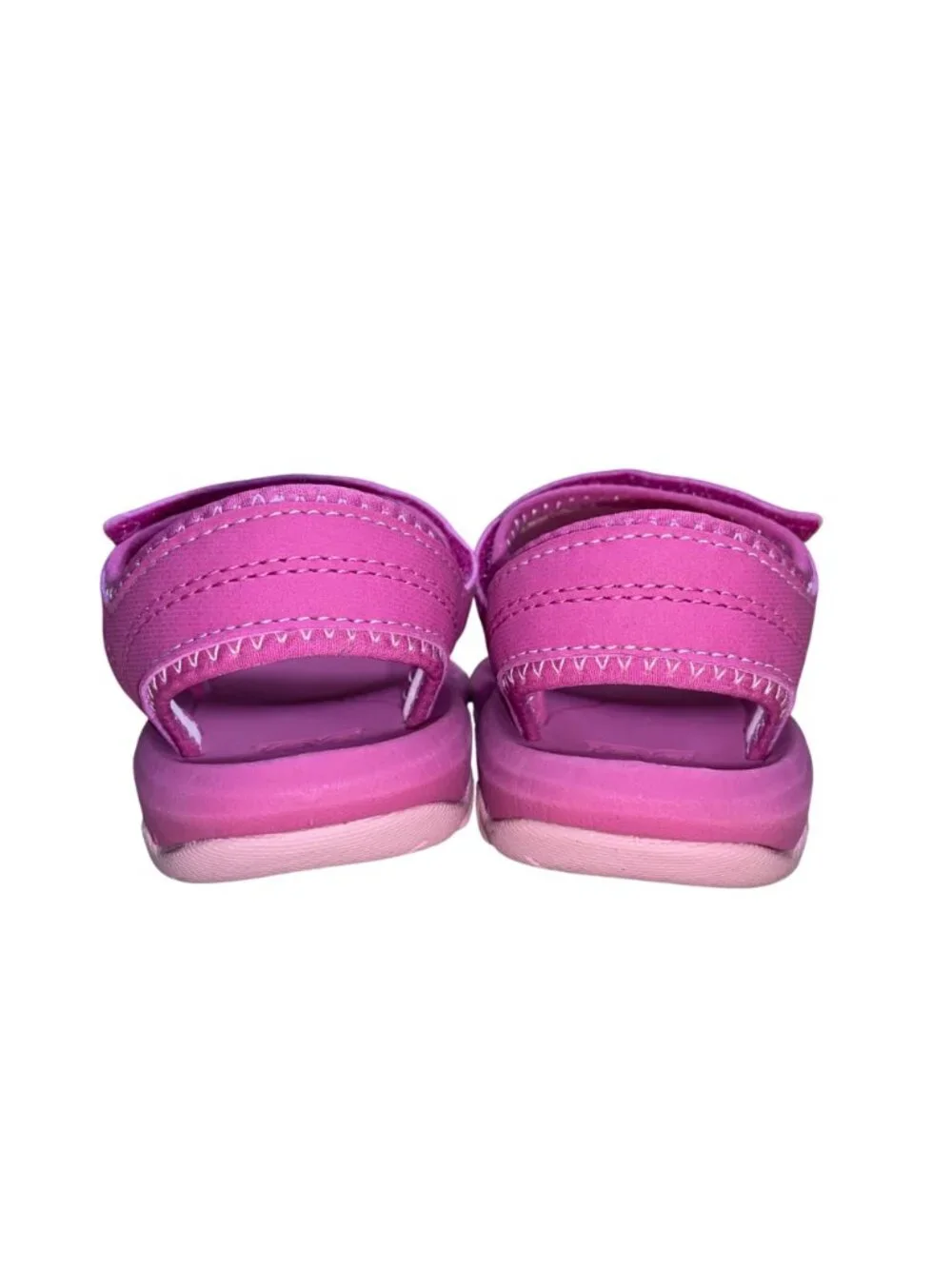 Teva Girls Pink Adjustable Strap Lightweight Comfort Sandals Size 6